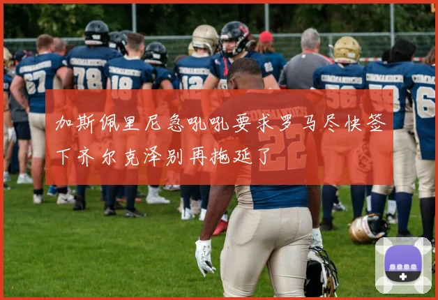 加斯佩里尼急吼吼要求罗马尽快签下齐尔克泽别再拖延了