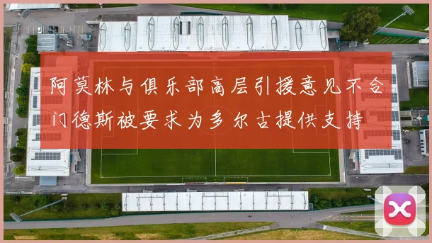 阿莫林与俱乐部高层引援意见不合门德斯被要求为多尔古提供支持